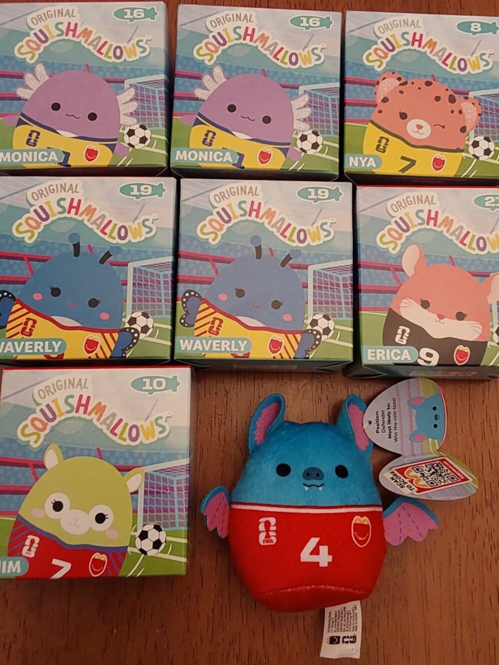 MC DONALD'S TOYS Squishmallow's NEW IN BOX, UNTOUCHED